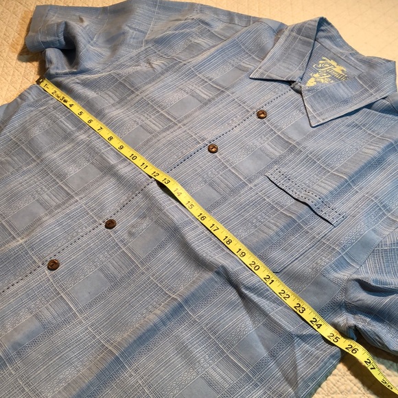 Jamaica Jaxx washable silk shirt size XL - Picture 3 of 14